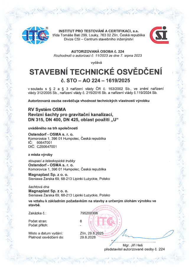 Stavební technické osvědčení
